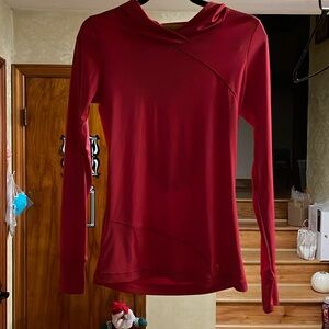 Pink thin hoodie mediumm